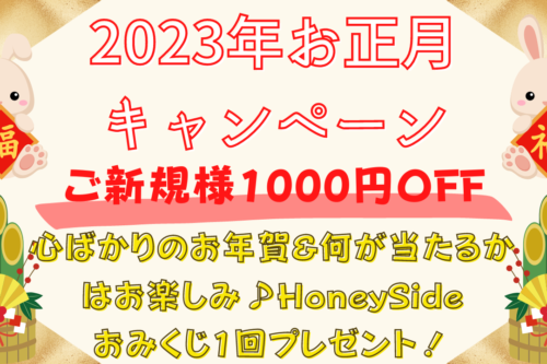 予告1月のキャンペーン